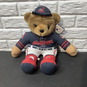 Cleveland Indians Chief Wahoo Plush Teddy Bear 17” Baseball Genuine Good Stuff‎